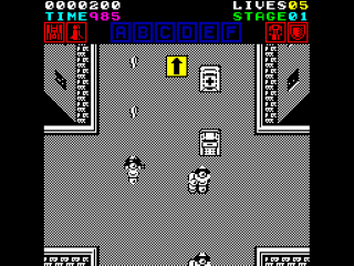 Action Fighter screenshot 3 for ZX Spectrum